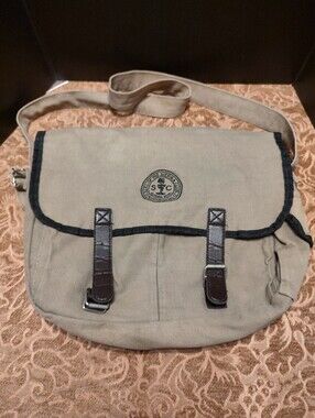 🌿🍂🌿 (Reduced) Wonderful Vtg 90's Sierra Club OD Green & Black Messenger Bag